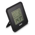 hama borneo thermometer and hygrometer digital for indoors black extra photo 1 hama borneo thermometer and hygrometer digital for indoors black extra photo 1