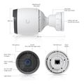 ubiquiti�camera g6 bullet white 4k 30fps uvc g6 bullet w all weather 4k poe camera with a 1 18 8mp extra photo 2