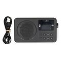 forito epanafortizomeno psifiako radiofono nedis rdfm2225bk fm radio portable design 2w black extra photo 3
