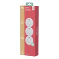 fotoilektronikos anixneytis kapnoy alecto sd110 3x stand alone smoke alarm with 1 year battery 3pcs extra photo 1