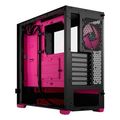 case fractal design pop air rgb magenta core tg clear tint mini tower extra photo 5