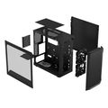case fractal design focus 2 black tg clear tint midi tower tempered glass extra photo 5 case fractal design focus 2 black tg clear tint midi tower tempered glass extra photo 5