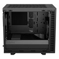 case fractal design define 7 nano black tg light tint mini tower tempered glass extra photo 3