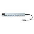 docking station�blitzwolf bw th5 10in1 usb c silver extra photo 1