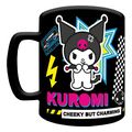 pyramid sanrio kuromi cheeky punky fuzzy mug extra photo 1