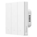 sonoff zbm5 3c 86w 3 channel light zigbee wall switch white extra photo 1