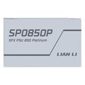 lian li sp0850p white 850w 80 platinum psu 10 years warranty 12v 2x6 japanese capacitors extra photo 4