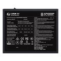 lian li sp1000p black 1000w 80 platinum psu 10 years warranty 12v 2x6 japanese capacitors extra photo 4
