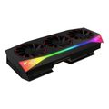 vga xfx amd radeon rx 9070 xt oc magnetic air edition rgb 16gb gddr6 retail extra photo 2