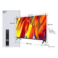 tv tcl 32v5c 32 qled full hd smart tv wi fi 2025 black extra photo 5