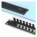 ugreen nw128 cable organizer 24 ports black extra photo 2