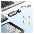 ugreen type c card reader cm184 sd microsd grey extra photo 3