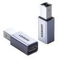 ugreen us382 usb b adapter type c grey extra photo 1 ugreen us382 usb b adapter type c grey extra photo 1