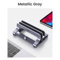 ugreen lp258 vertical stand two for laptop with thickness 12mm 26mm silver extra photo 2