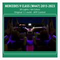 diq ambient 8173 dio benz v w447 diq amblight mercedes v class w447 mod 2015 2024 with 20 lights extra photo 1
