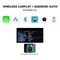 diq bm 226 cpaa wireless carplay android auto box for bmw mini cic system with front rear cameras extra photo 1