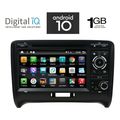 digital iq x078 gps 7 dvd multimedia system for audi tt mod 2007 2015 extra photo 1