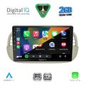 digital iq rsd 1130bg cpa 9inc multimedia tablet for fiat 500 mod 2007 2015 beige extra photo 1