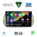 digital iq rsf 4130bg cpa 9inc multimedia tablet for fiat 500 mod 2007 2015 beige extra photo 1