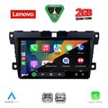 diq lvd 2389 cpa 9inc multimedia tablet for mazda cx7 mod 2006 2012 extra photo 1
