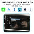 diq pg 016w cpa wireless cplay anauto box with 2 camera in for peugeot citroen ds mod 2013 2017 extra photo 1