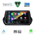 digital iq rsd 1509 cpa 9inc multimedia tablet for peugeot 208 2008 mod 2021 2026 extra photo 1
