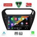 diq lvd 2511bl cpa 9inc multimedia tablet for citroen elysee � peugeot 301 mod 2013 2026 black extra photo 1