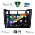 digital iq bxc 3736bl cpaa 9inc multimedia tablet for toyota yaris mod 2006 2011 black extra photo 1