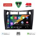 diq lve 8736bl cpaa 9inc multimedia tablet for toyota yaris�mod 2006 2011 black extra photo 1