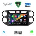 digital iq rsd 1760bl cpa 9inc multimedia tablet for vw tiguan mod 2011 2016 black extra photo 1