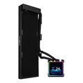 lian li hydroshift ii lcd s 360n black fanless aio cpu cooler 34 screen 1851 1700 am5 am4 extra photo 1