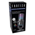farfisa fr 130 usb pyknotiko mikrofono me rgb fotismo kai basi extra photo 3