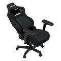 anda seat gaming chair kaiser 4 v2 xl black fabric with 6d armrest extra photo 3
