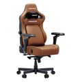 anda seat gaming chair kaiser 4 v2 xl brown with 6d armrest extra photo 2