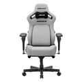 anda seat gaming chair kaiser 4 v2 xl grey fabric with 6d armrest extra photo 1