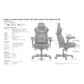 anda seat gaming chair kaiser 4 v2 xl white with 6d armrest extra photo 5