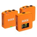 rode wireless go 3rd gen orange asyrmato mikrofono petoy set extra photo 2