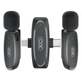 xo mkf10 set mikrofono petoytype c lightning 2 in 1 low latency wireless microphone extra photo 1