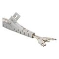 goobay 51922 wiretube spiral 25m grey extra photo 1