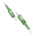 goobay 59594 fibre optic cable ftth sc apc 8� male sc apc 8� male 100m white extra photo 2