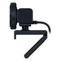 razer kiyo v2 x black 2k 60fps auto focus 80� fov low light sensor usb streaming webcam extra photo 2