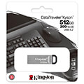 kingston dtkn 512gb datatraveler kyson 512gb usb 32 flash drive extra photo 2