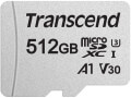 transcend 300s ts512gusd300s a 512gb micro sdxc uhs i u3 v30 a1 class 10 with adapter extra photo 1