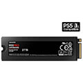 ssd samsung mz v9p2t0gw 990 pro 2tb nvme pcie gen 40 x4 m2 2280 with heatsink extra photo 1