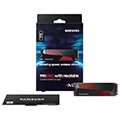 ssd samsung mz v9p1t0gw 990 pro 1tb nvme pcie gen 40 x4 m2 2280 with heatsink extra photo 2