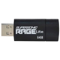 patriot pef64grlb32u supersonic rage lite 64gb usb 32 gen 1 flash drive extra photo 1