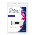 mediarange mr915 16gb usb 30 flash drive black silver extra photo 2