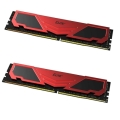 ram team group tprd416g3200hc22dc01 team elite 16gb 2x8gb ddr4 3200mhz dual channel red extra photo 2