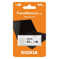 kioxia transmemory hayabusa u301 64gb usb32 flash drive white extra photo 2