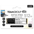 ssd team group tm8fpd512g0c101 mp33 pro 512gb nvme pcie gen3 x 4 m2 2280 extra photo 3